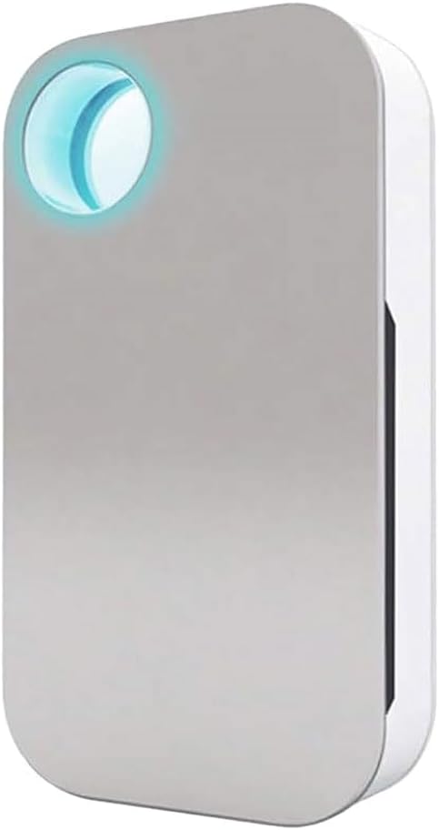 Plug In Ionic Air Purifier for Home – Filterless Negative Ion Generator | Ultra Quiet Compact Air Cleaner for Bedroom, Bathroom, Kitchen & Office