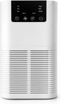 Air Purifier Desktop, with PM2.5 Display, White, Touch Control, Timer Settings, Sleep Mode, 3 Speed Levels